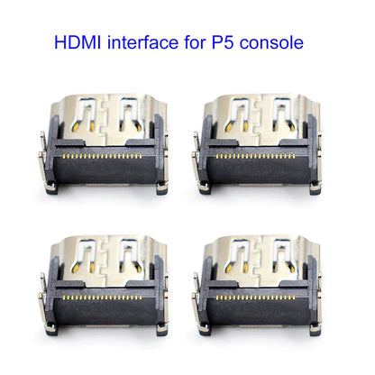 5 Pack OEM HDMI Port Connector Socket Replacement For Sony PlayStation 5 PS5 USA