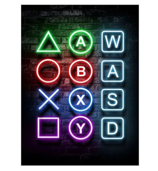 Gamer Wall Art