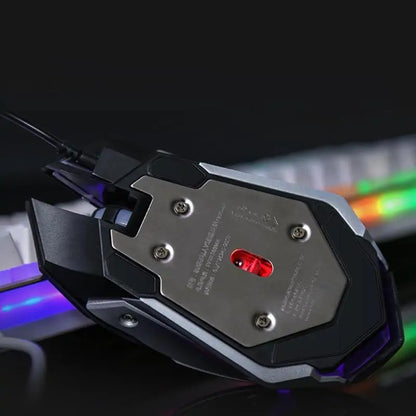 Mechanical Feel Gaming Keyboard Mouse Set